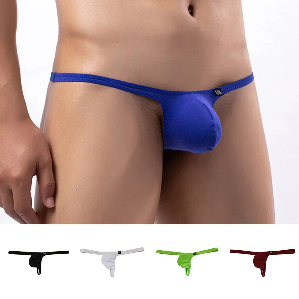 Herren Sexy Tangas G-string Low Rise Suspensorium Ausbuchtung Beutel Unterwäsche T-Back Briefs Homme Slip Wäsche Tanga Unterhose