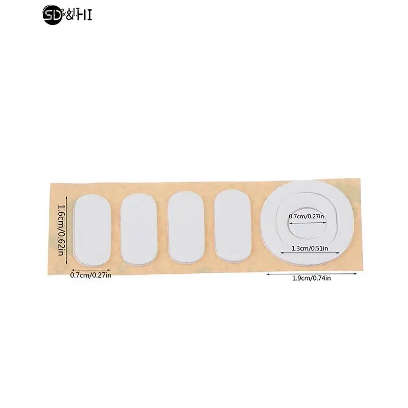 1Set Mouse Feet Mouse Skates For G304 G305 Mouse White Mouse Glides Curve Edge