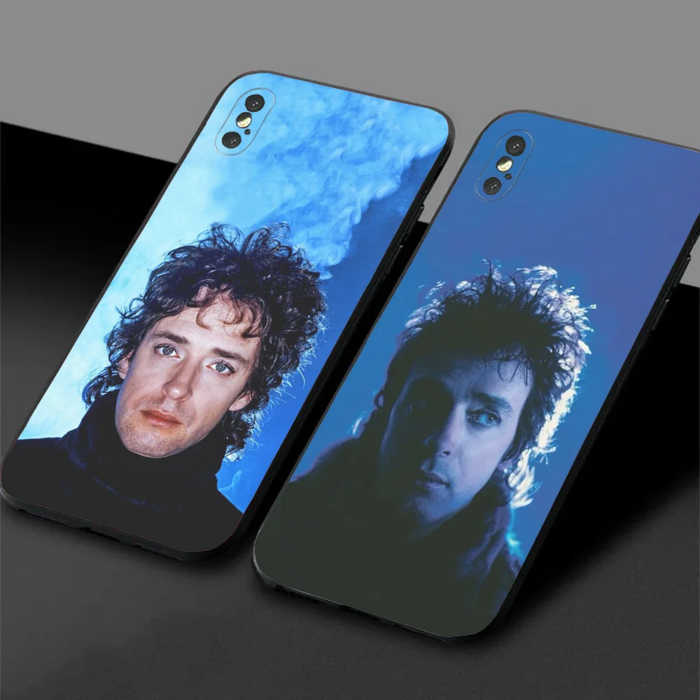 G-Gustavo C-Cerati Phone Case For Samsung S24,23,22,30,21,10,9,Ultra,Plus,Lite,FE,5G Black Soft Case