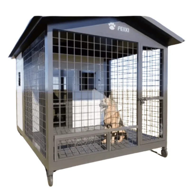 

Sustainable Heavy Duty Outdoor Pet House Small Medium Large Sizes Eco Friendly Weatherproof Kennel For Large Medium Small Dogs