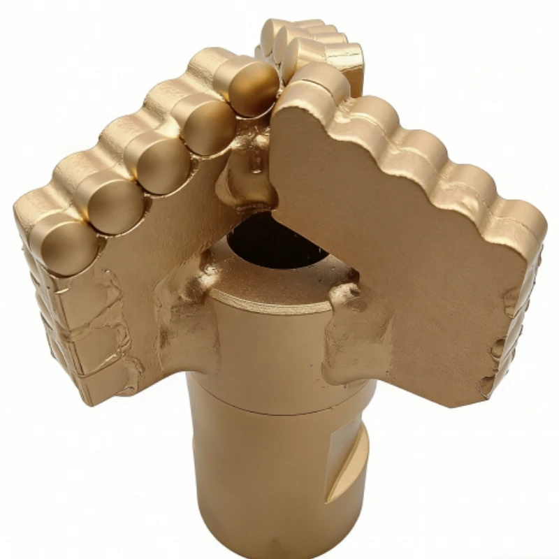 Speedmade API Standard Three Wing Blades PDC Drilling Drag Bit High Performance ISO9001 Certified 1 Piece