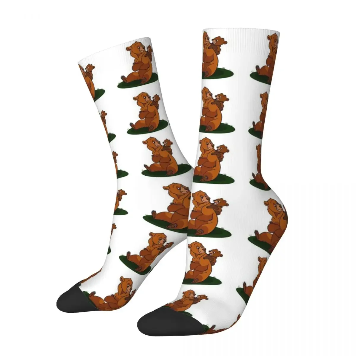 Brother Bear Socks Harajuku Sweat Absorbing Stockings All Season Long Socks Accessories for Man's Woman's Gifts