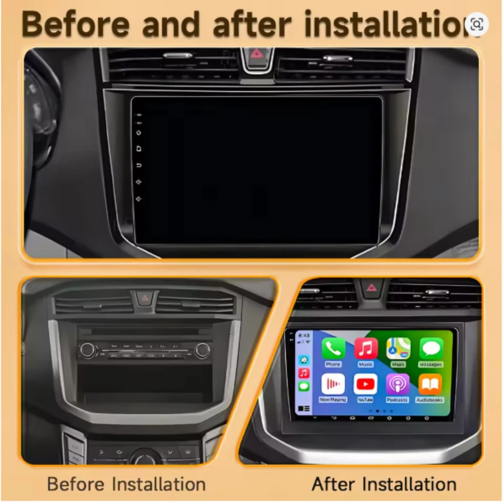 Car Radio For Maxus LDV T70 T60 MG Extender 2019-2021 Android16 GPS Navigation WIFI 5G DSP Stereo Head Unit Multimedia Carpaly