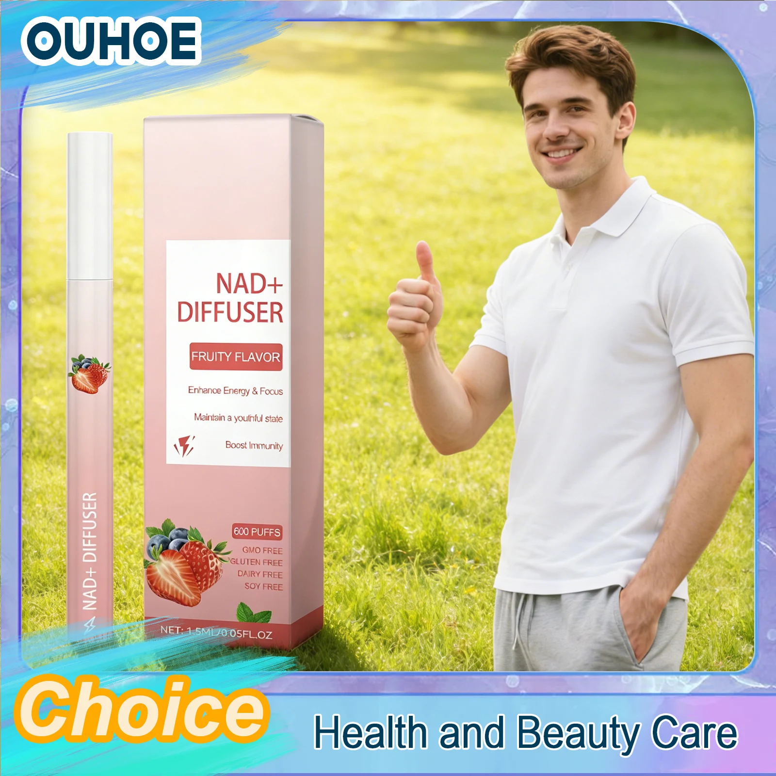 

Ароматический карандаш-диффузор Berry: успокаивающий, снимающий усталость, для ароматерапии и очищения воздуха, с травяными экстрактами