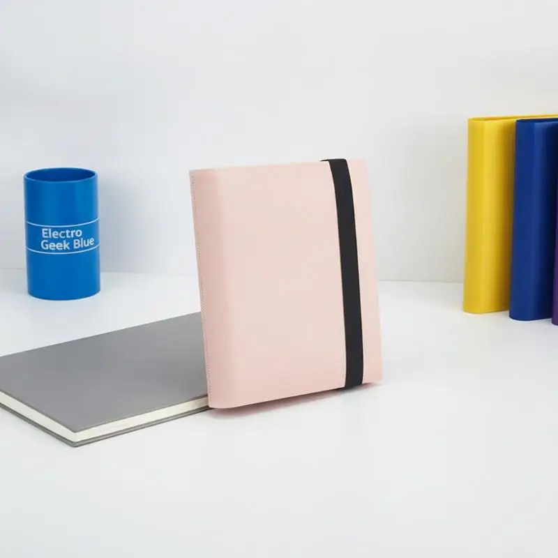 Trading Card Binder With Waterproof Cover And Multiple Color Options Perfect For TCG Collection Game Card Storage
