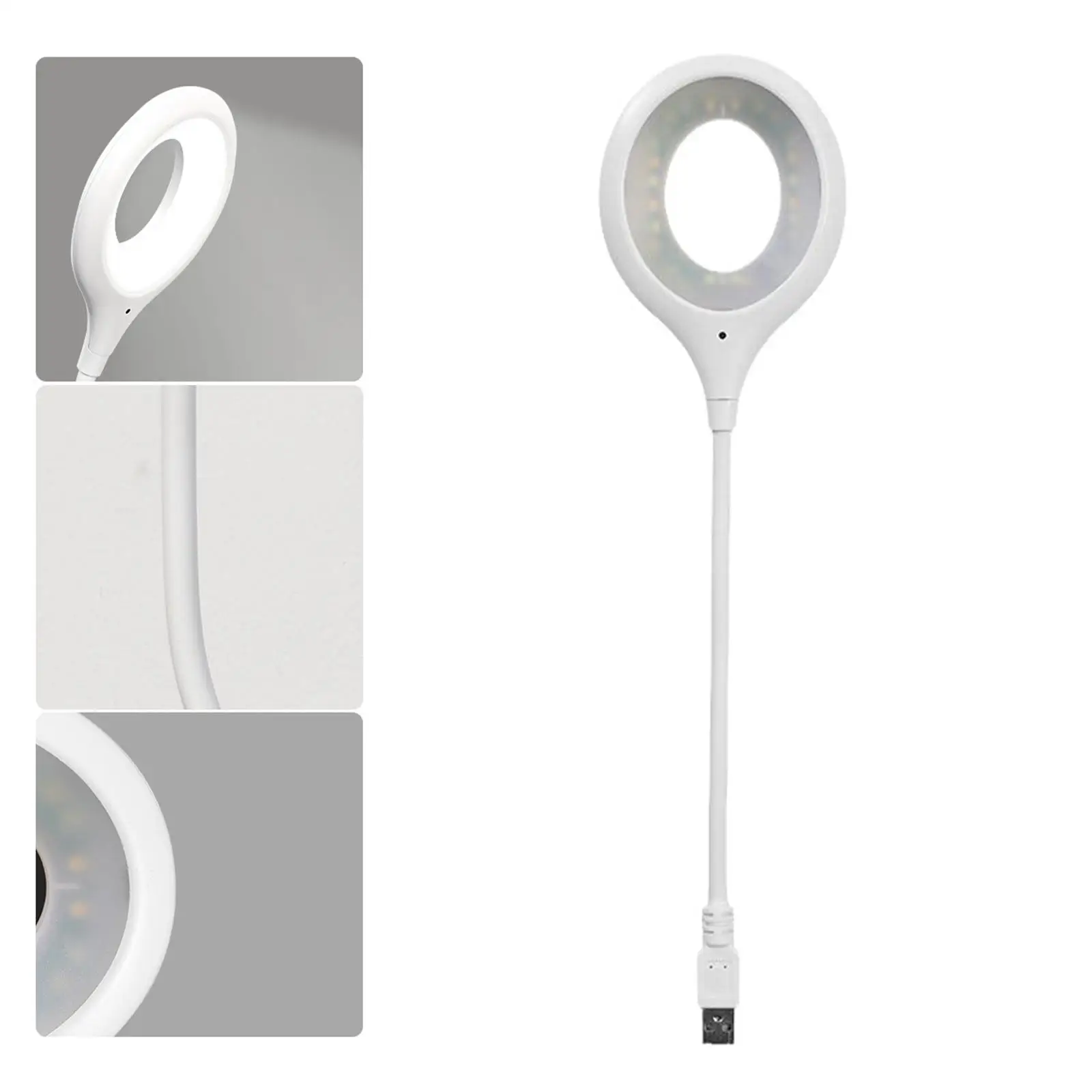 

Voice Activated USB LED Light Compact Desktop Lamp for PC Laptop Living Room