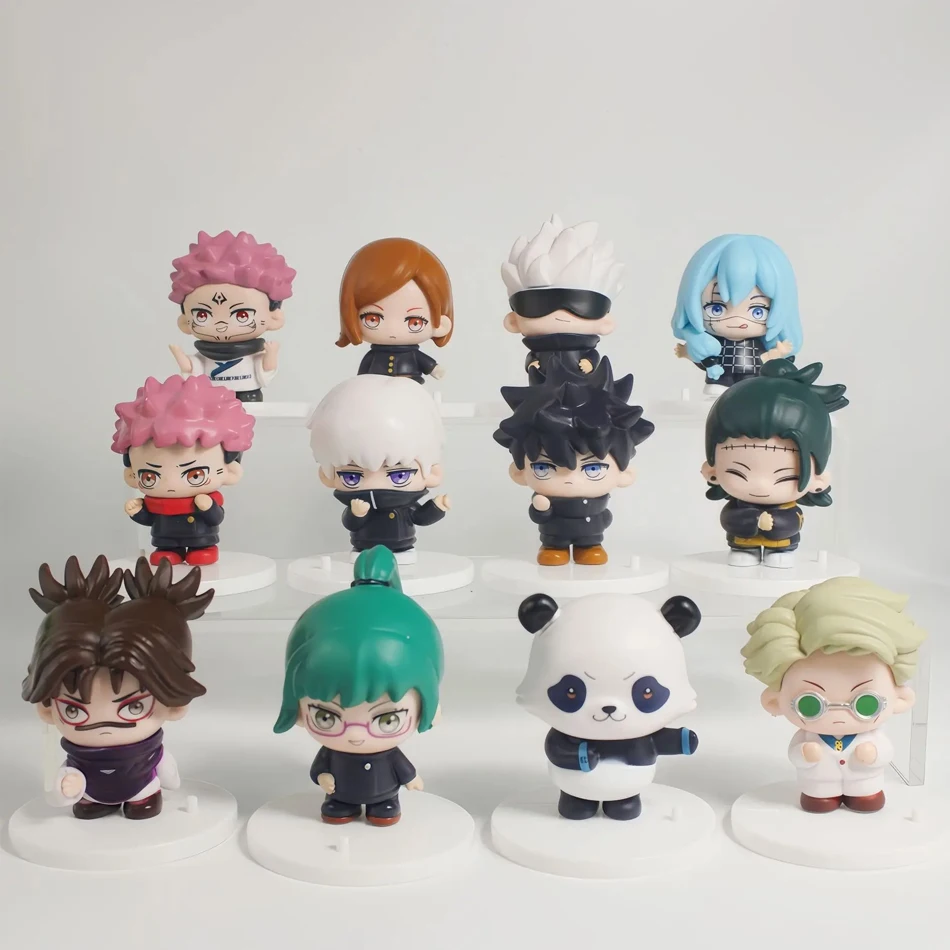 Anime Jujutsu Kaisen Satoru Kugisaki Sukuna Geto Suguru Gojo Itadori Yuji Megumi Figure Cute Toys Collection Model Toy Xmas Gift