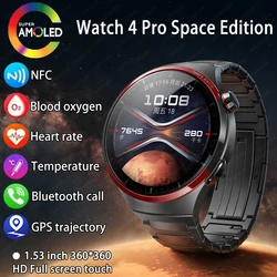 Per Huawei WATCH 4 PRO Astuto Della Vigilanza Degli Uomini di Esplorazione Spaziale Edizione Chiamata Bluetooth GPS NFC Frequenza Cardiaca Sport SmartWatch 2024 Nuovo