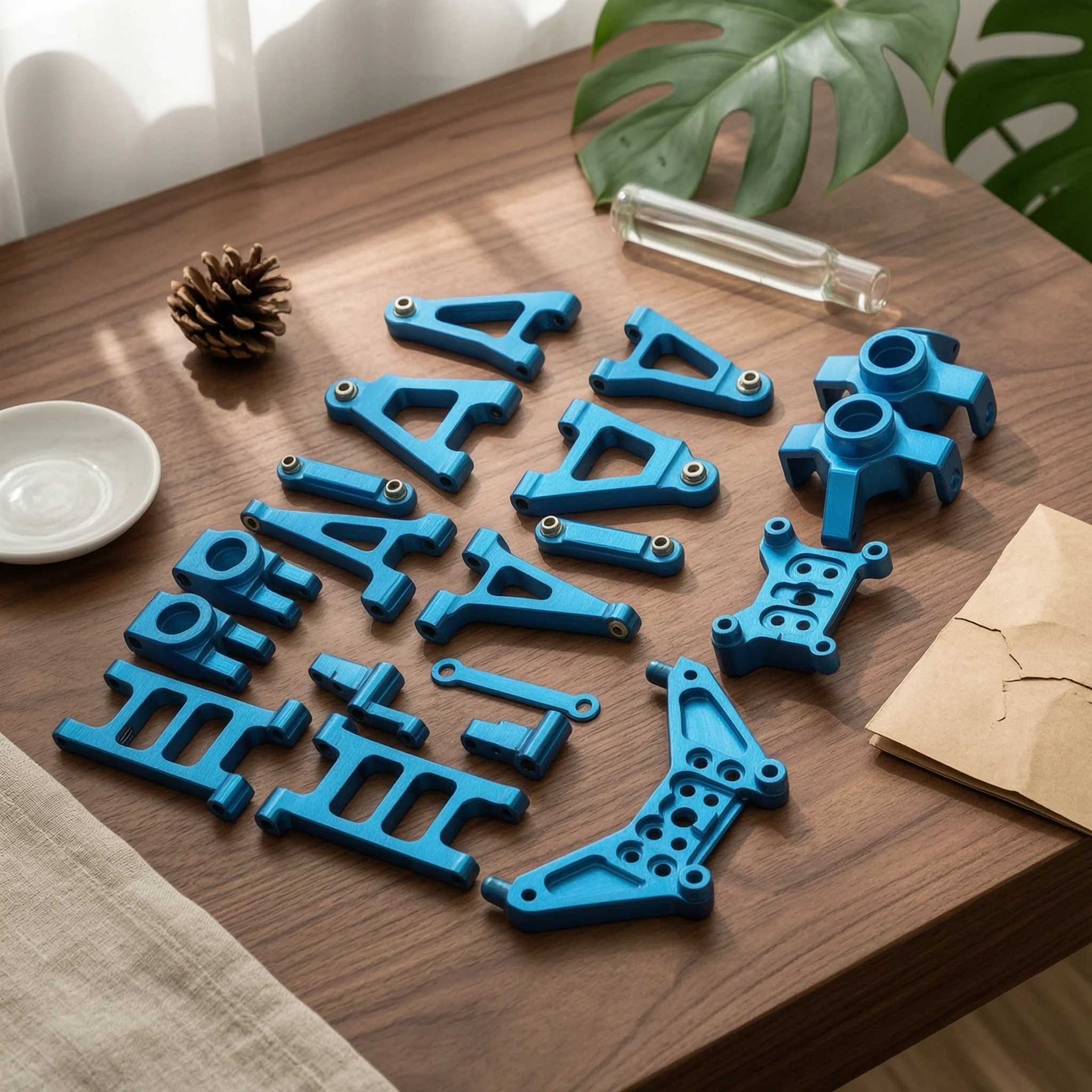 RC Upgrade Parts with Shock Absorbers Long-Lasting RC Shock Absorber Mount Mounting Bracket Lightweight