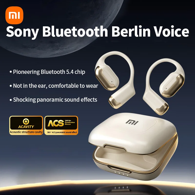 

XIAOMI Wireless Earphone G118 TWS Air Conduction Bluetooth5.4 Headset EarHook Sport Touch Control ENC Noise Cancelling Headphone