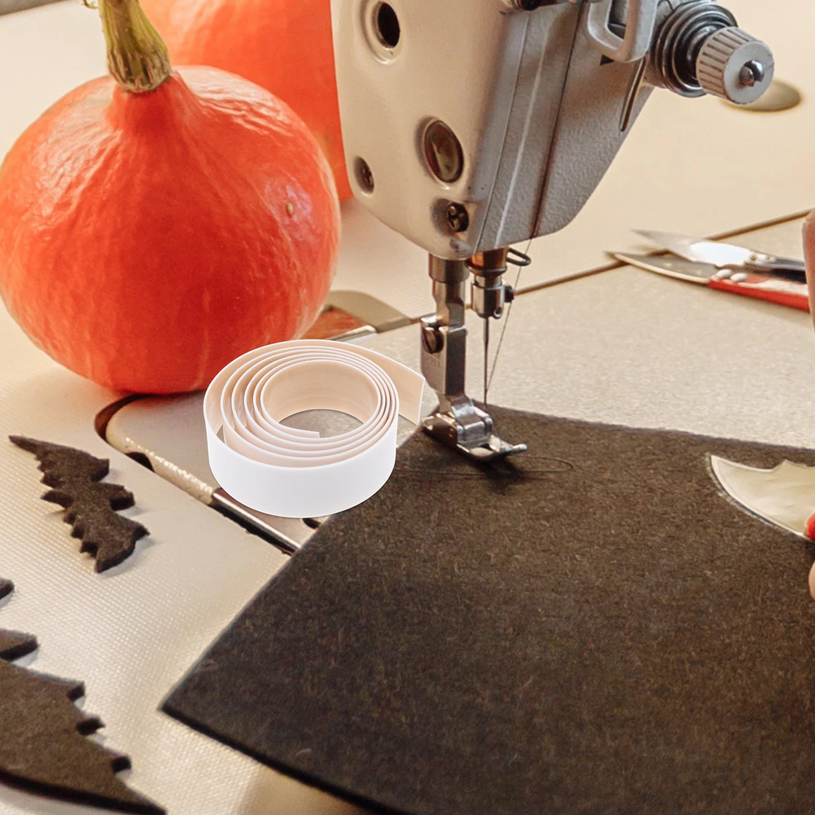 

1 Presser Foot Roll Non-Stick Sewing Machine Accessories Durable Abrasion Resistant For Household Industrial Machines Tape Roll