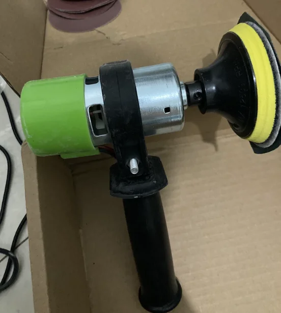 2 Inch Electric Suction Cup Grinder 3 Inch Handheld Dry Sander High Speed Polishing Machine for Wall Putty