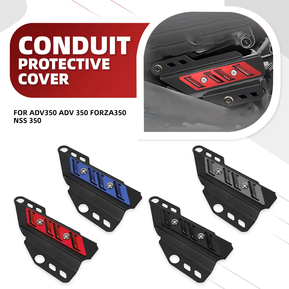 

For Honda ADV350 ADV 350 Forza350 NSS 350 Tubing Cable Decorative Cover Protective Cover Shield Cover Exhaust Pipe Protector
