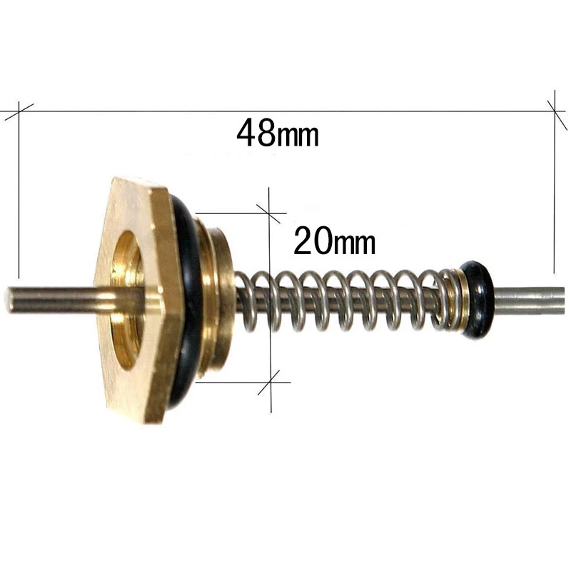 2 sztuk długość 48mm OD 20mm kocioł gazowy zawór wody naparstek części zamienne zamiennik dla LPG bojler zawór łączący