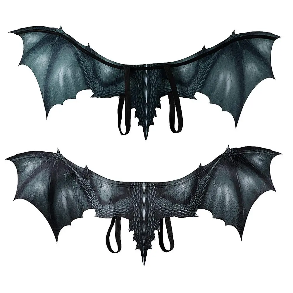 

Adult Cosplay Costume Props Lifelike Performance Wing Halloween Party Festival Accessory