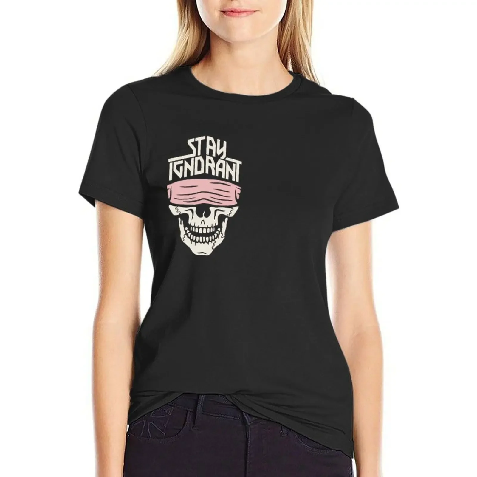 

Don Broco - Stay Ignorant T-Shirt tees hippie clothes anime sports fans plus size t shirts for Women loose fit