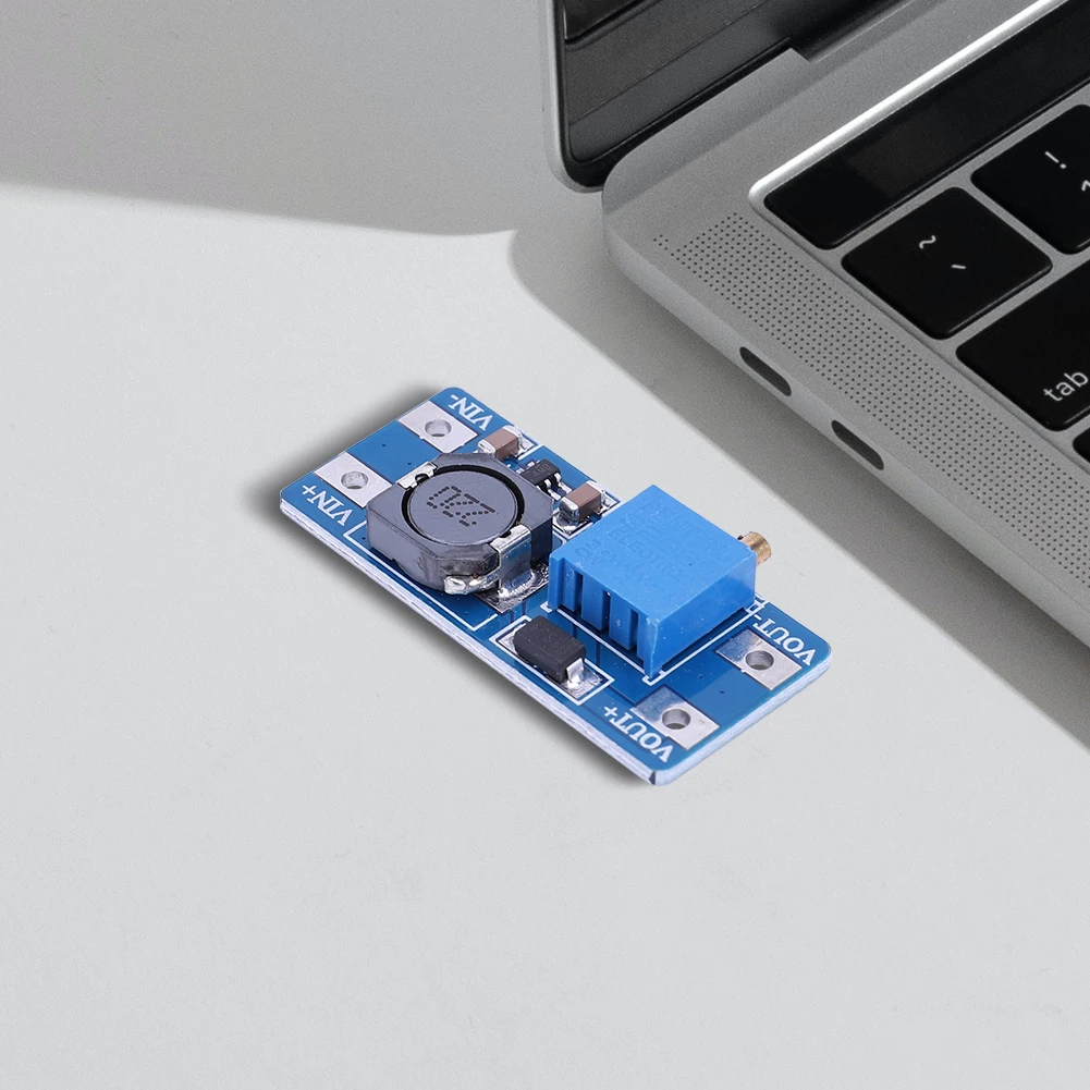 MT3608 Adjustable DC DC Step Up Booster Power Supply Module with Wide Input Range and High Efficiency for Various Devices
