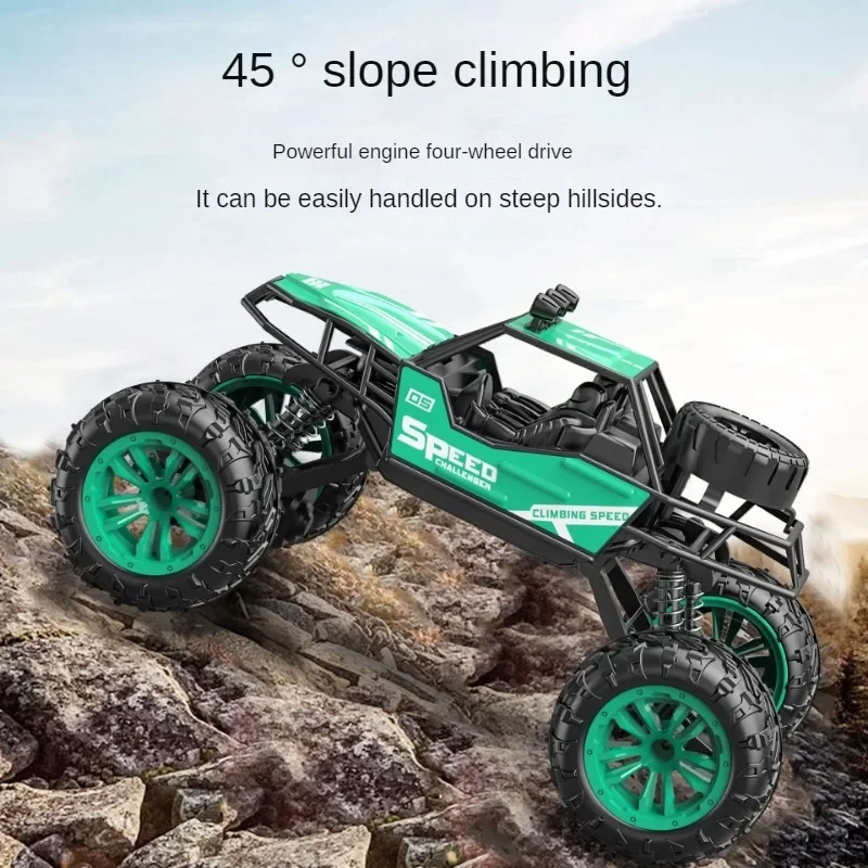 

New Explosive 2.4G High-speed Full Proportion Four-channel Off-road Remote Control Car Kid's Toys Powerful Power Climbing Car