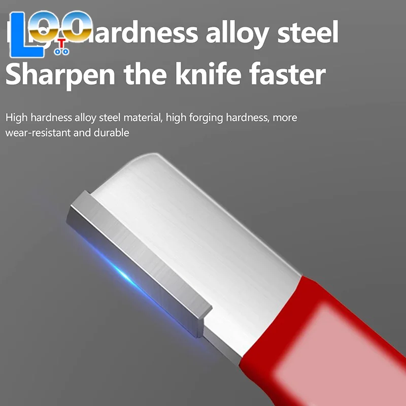 Knife Sharpener Scissors Quick Grinding Scraper Portable Metal Cutting Tool Scissor Pruner Axe Hand Sharpener Trimmer Grinder