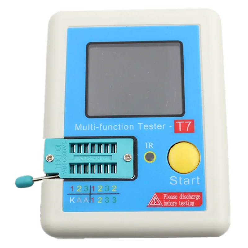 LCR-T7 New Transistor Tester TFT Diode Triode Capacitance Meter LCR ESR Meter Multifunction Tester Multimeter