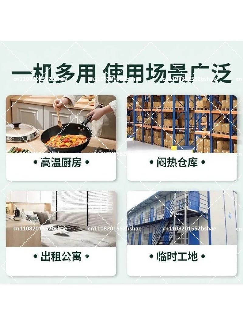 Window Air Conditioner 1HP 1.5HP Energy Saving Integrated Unit for Kitchen Office Portable Window AC