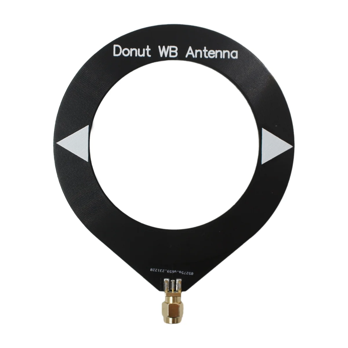 

Donut Broadband Antenna Mini Loop Antenna 10kHz-180MHz Shortwave Antenna with Low Impedance Converter