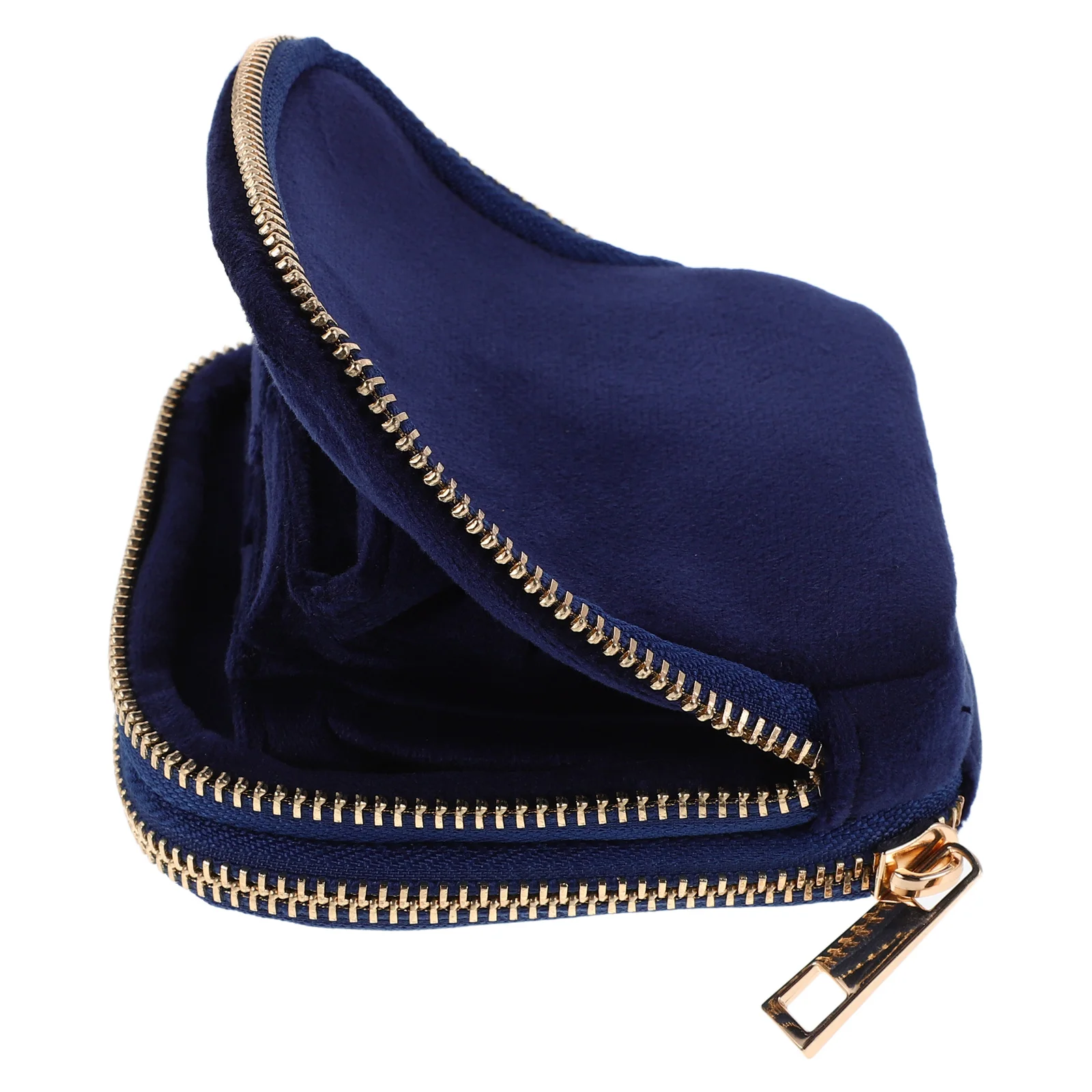 

Portable Jewelry Travel Organizer Bag Compact Zipper Storage Case for Necklaces Rings Bracelets Multi Compartment Travel Jewelry