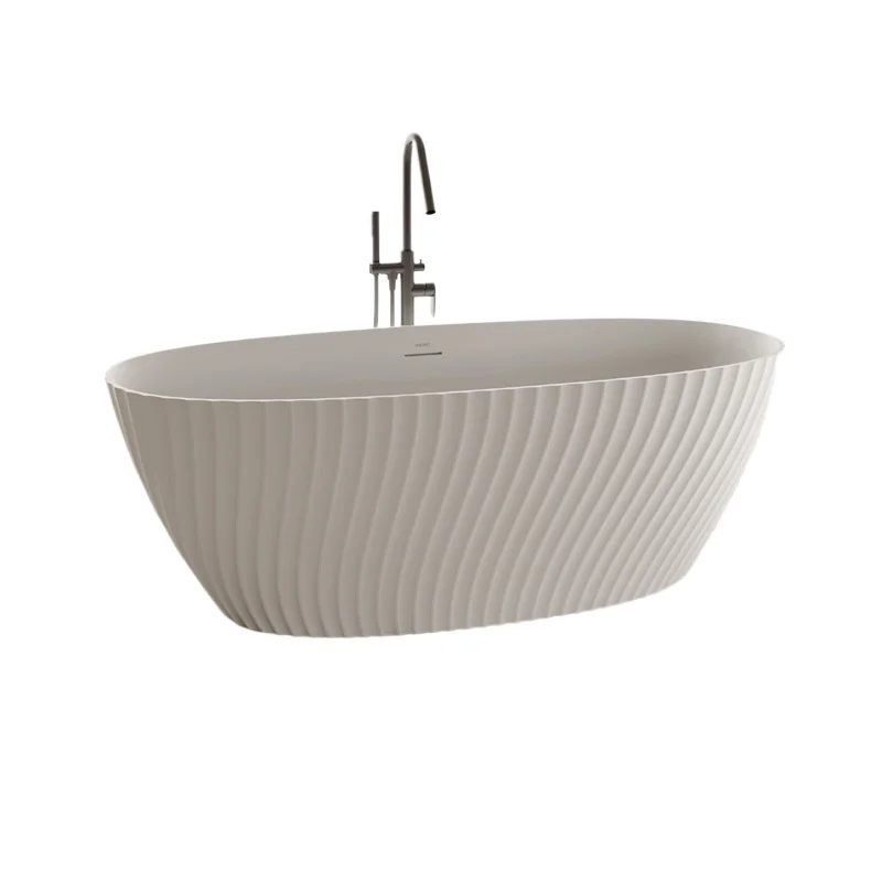 

*Freestanding Family Bath Homestay Double Pure Stone Bath