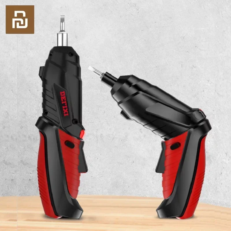 

Xiaomi DELIXI Electric Screwdriver Set Multi-function Electric Drills Rechargeable Cordless Screwdrivers Screw Driver Power Tool