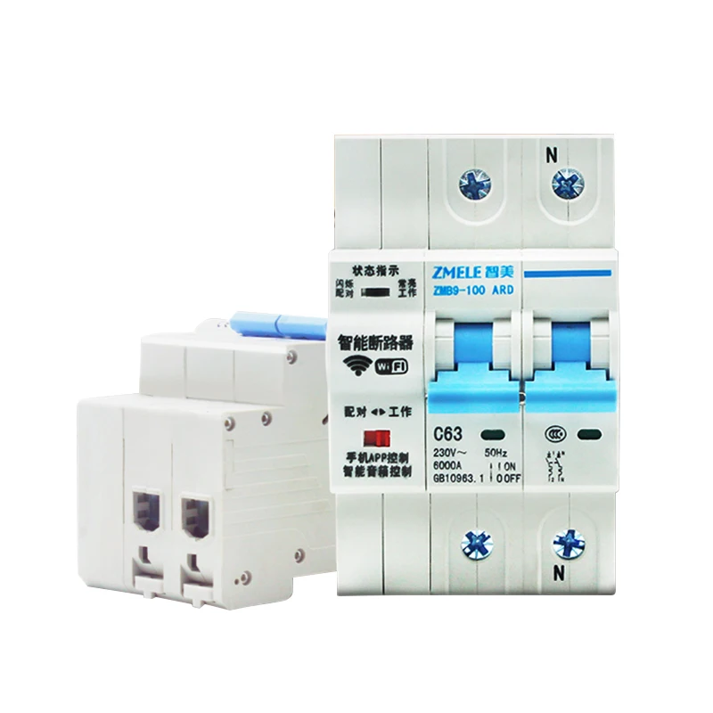 

Automation Circuit Breaker Ac230v Short Circuit Wireless Remote Control Intelligent Energy Monitoring Smart Home Control Switch