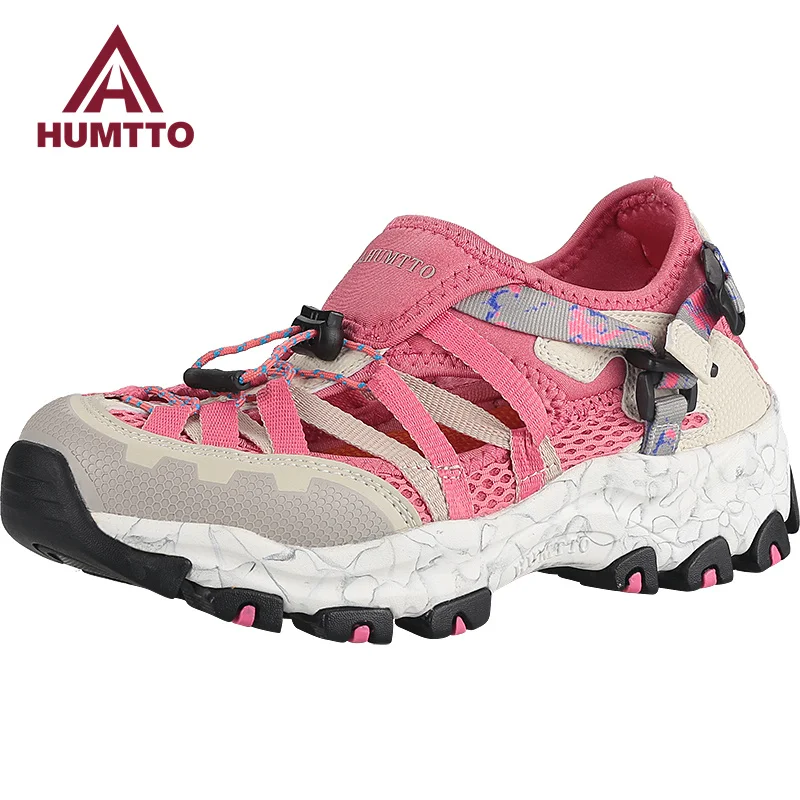 

HUMTTO Hiking Shoes Summer Breathable Trekking Womens Shoes Outdoor Water Sneakers for Women Quick Drying Beach Barefoot Sandals