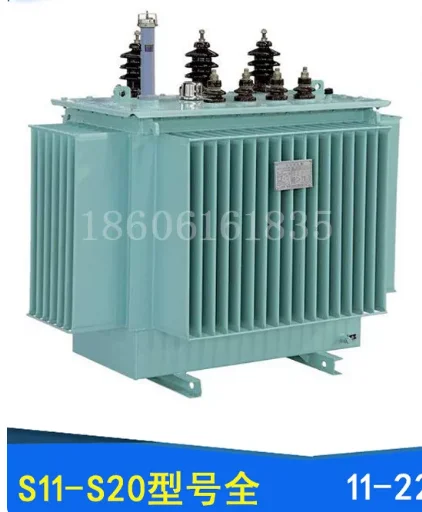 S11-M-30KVA high-voltage 10KV oil immersed power transformer S13-50/100/160/315/630KW