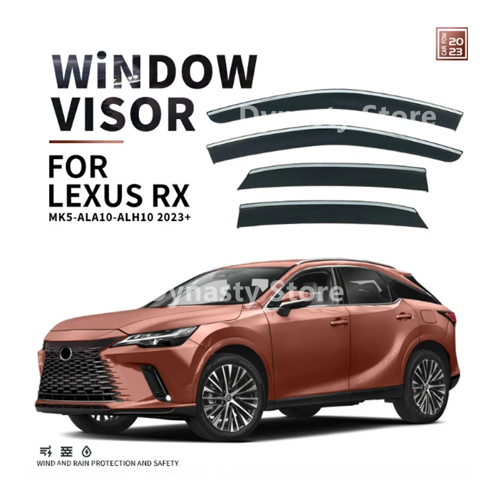 

Car Window Visor Waterproof Protect Sunny Rainy Shelter Auto External Accessory For Lexus RX270