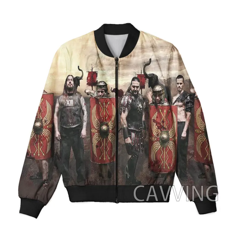 Cavving 3d impresso ex deo banda zíper bombardeiro jaquetas casaco masculino zip up jaquetas para mulher/homem