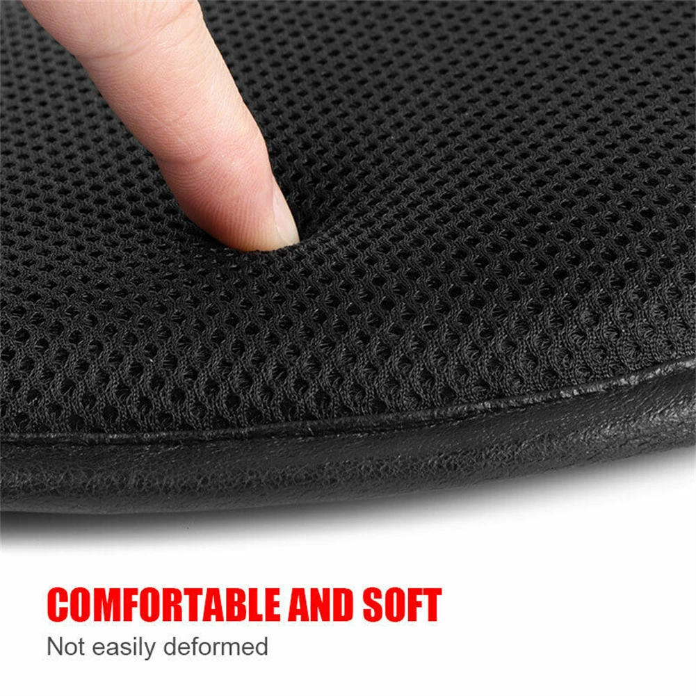 Motorcycle Seat Cushion Made of 3D Mesh Fabric for Enhanced Ventilation Pressure Distribution Shock Dampening and UV Resistance