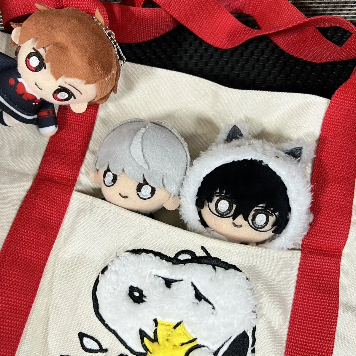 10cm Persona Yuki Makoto Joker Narukami Yu Anime Plush Toys Cute Cartoon Plushie Figure Keychain Bag Pendant Fan Christmas Gifts