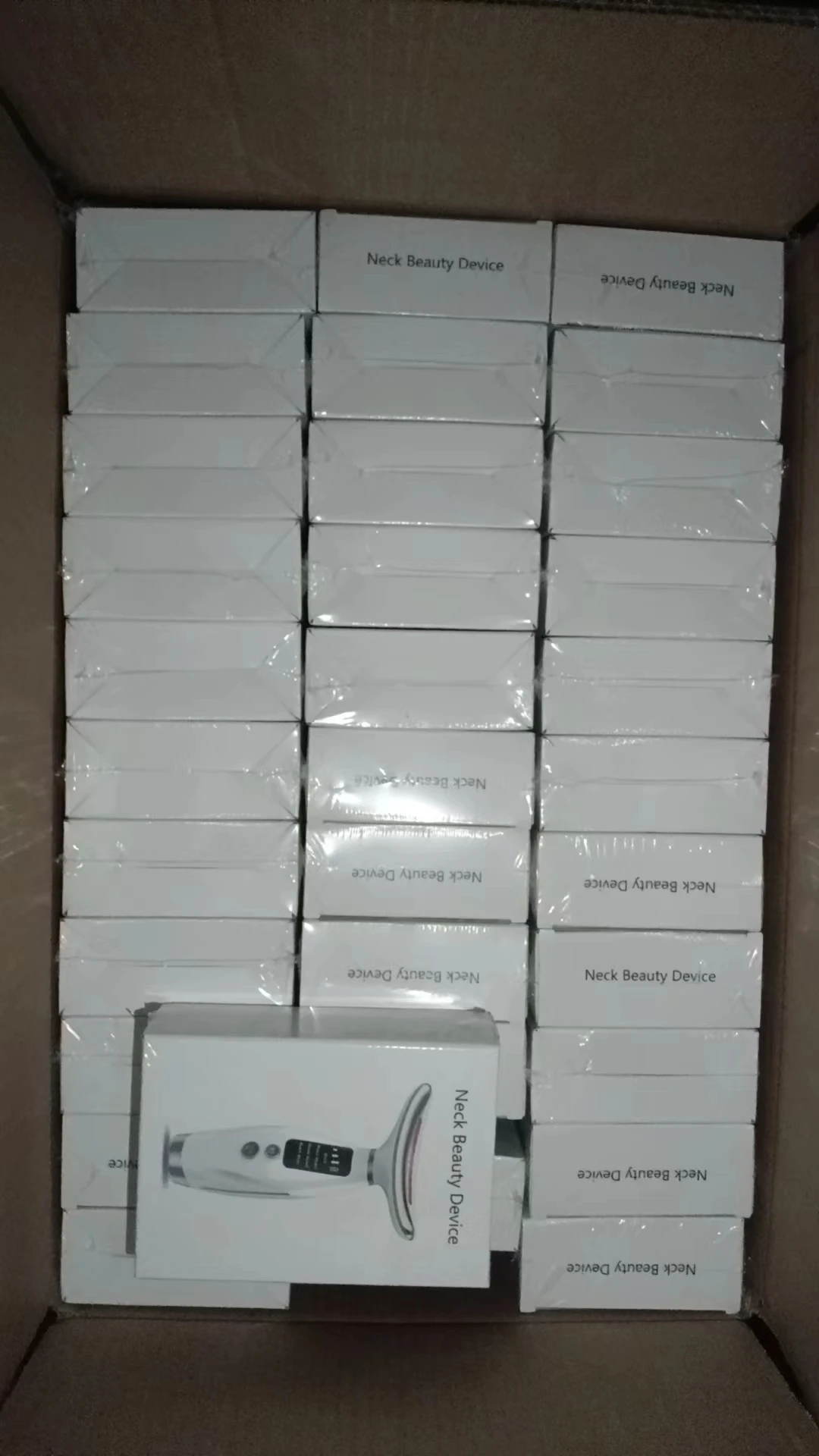 Dispositivo de belleza para cara y cuello, 7 modos, 3 niveles de vibración, masajeador de estiramiento facial, fototerapia LED, estiramiento de la piel, eliminador de arrugas en el cuello