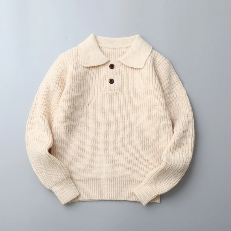 IYEAL 7-13Y Boys' Cashmere Sweater Autumn And Winter Children's Sweater Pullover 2026 New Casual Boys' Sweater
