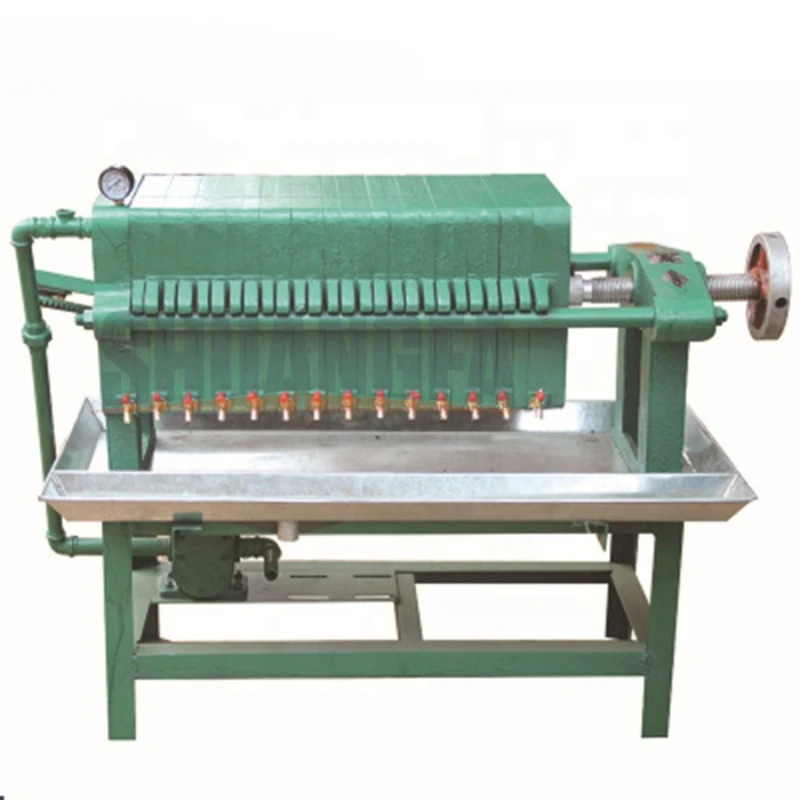 Low Price Edible Oil Plate And Frame Filter Press Machine