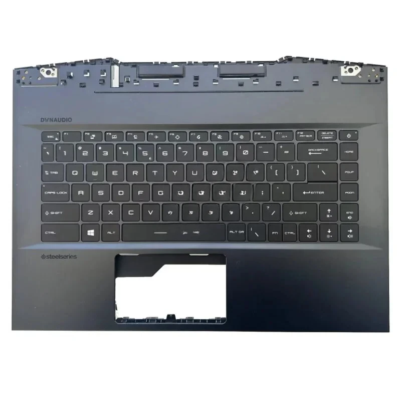 

WAFWAFW New For MSI GE66 MS-1541 1543 Upper Case Palmrest Full Colorful Backlit Keyboard