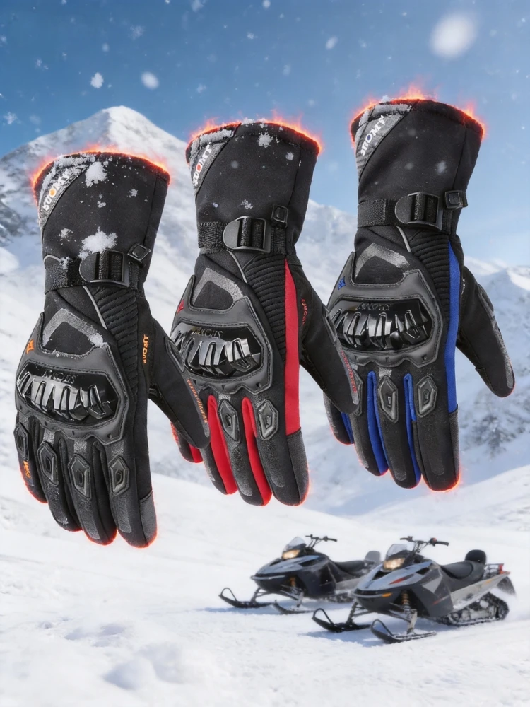Xxl Motorcycle Gear - SUOMY Waterproof Winter Motorcycle Gloves Thermal