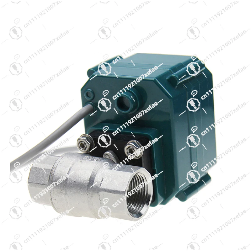 

WIFI SS304 Stainless Steel Valve DN40 (1-1/2 "), USB Charging Cable Powered Tuya Smart Application Control Valve