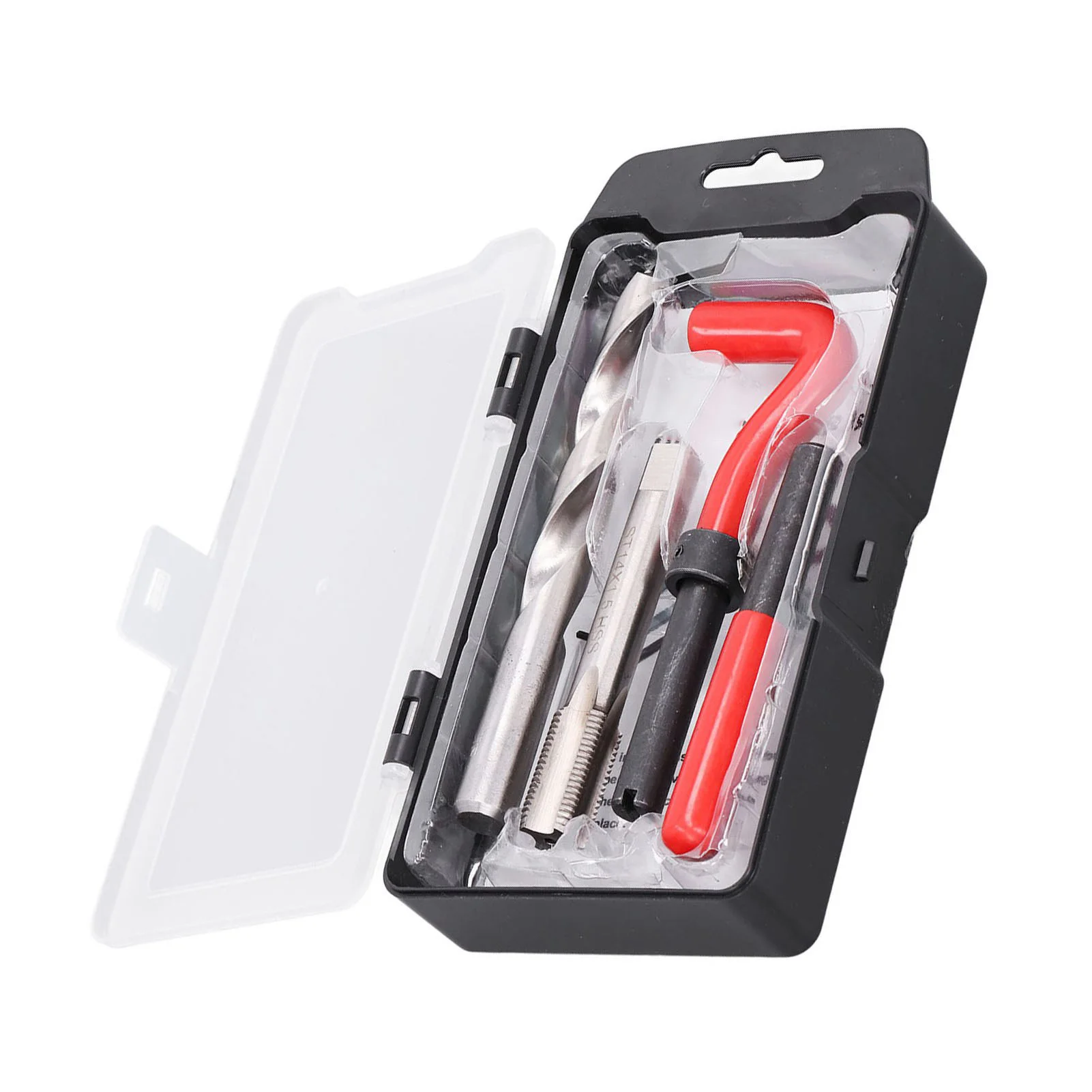 

/Набор наборов для ремонта резьбы, совместимый ручной инструмент со вставками для авторемонта, совместимый набор ручных инструментов M14x1,50 мм