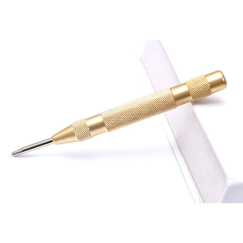 Automatic Center Punch Locator Metal Wood Dent Marker Woodworking Tools Drill Bit Window Breaker