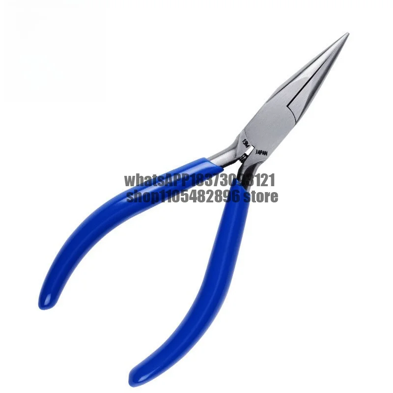 Miniature pointed-nosed pliers, toothless, pointed-nosed fittings