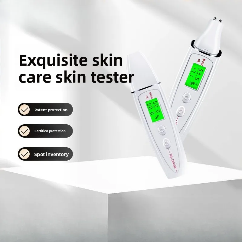 

Facial Skin Detector Moisture and Oil Content Analysis Device High Precision Health Instrument Portable Home Beauty Tool For