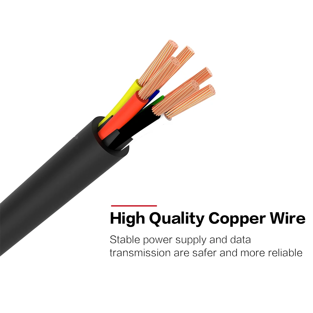 XCR AMS HUB Connection For Bambu Lab 3D Printer X1/P1 Series Upgrade 6pin 1.5 Meters Data Cable For X1C P1S P1P 3D Printer Parts