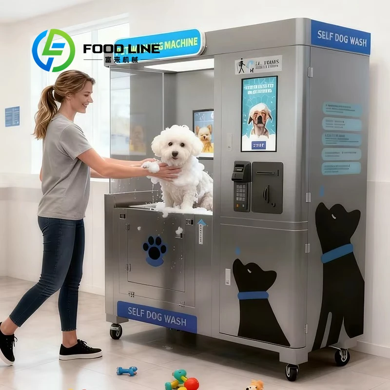 

Semi-Automatic Self-Service Pet Cleaning Bath Machine Dog Cat Washing Station Vending Machine for Medium Small Pets