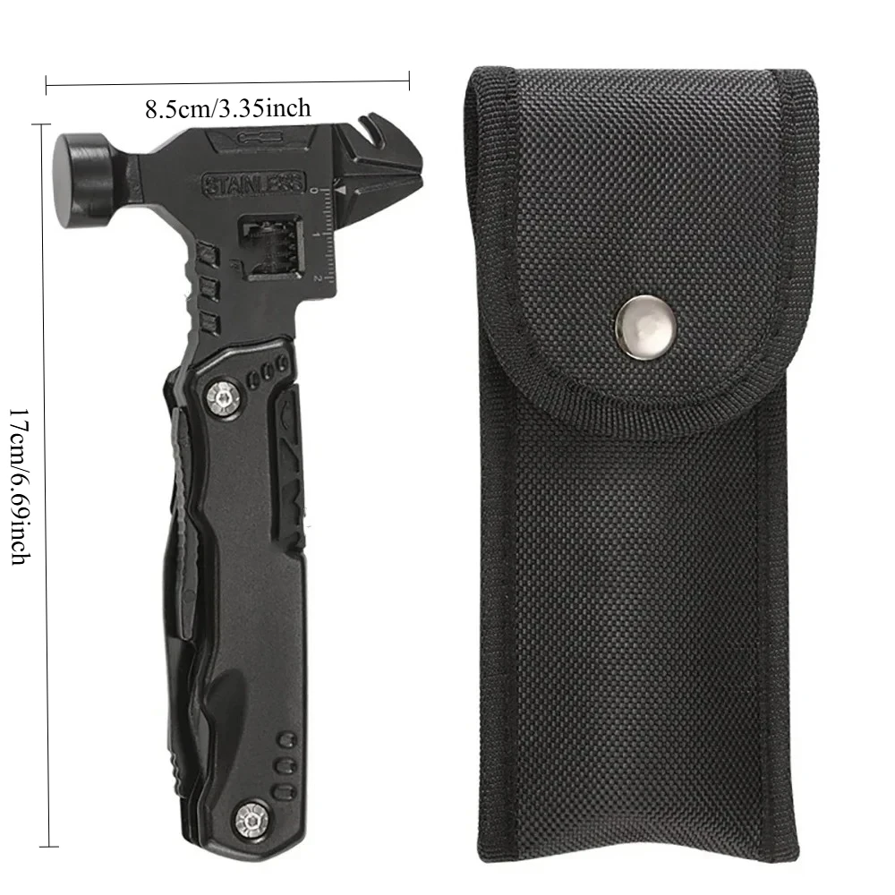 Universal Folding Pliers Multi-Functional Hand Tools Wrench Hammer Combination for Home Repair And Maintenance