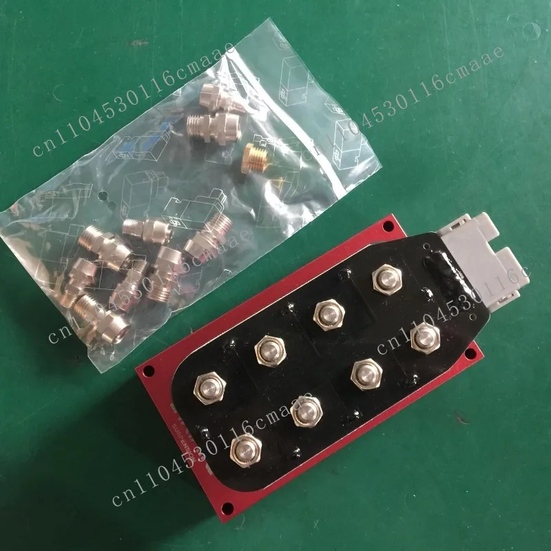 Suitable for ACCUAIR VU4 4 Suspension Solenoid Valve Block Manifold 1/8-1/2 Inlet Size Multi-color Air Lift